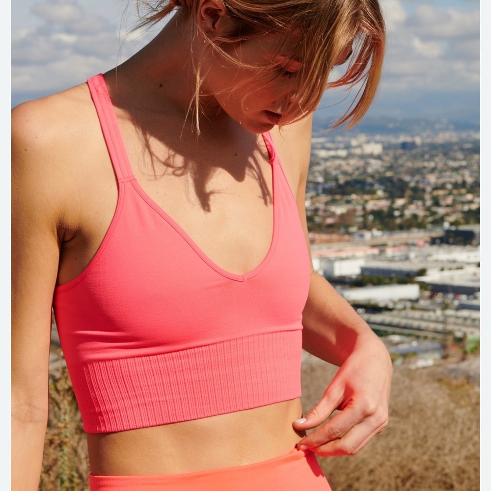 Free People Movement Good Karma Scoop Neck Bra